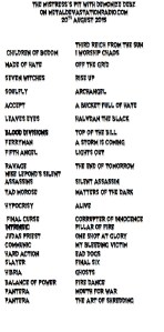 playlist mdr 20.8.15